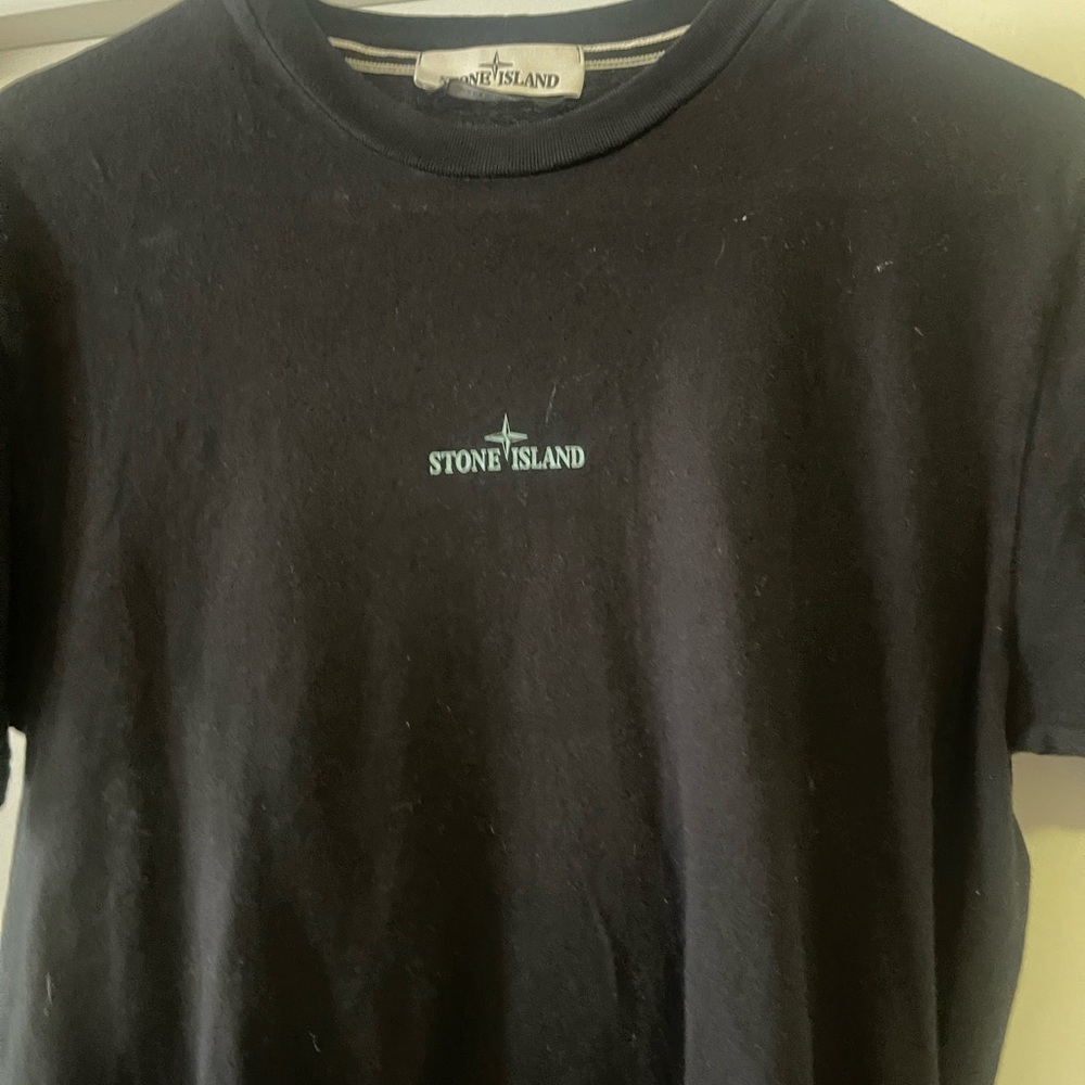 Stone Island Black T-Shirt